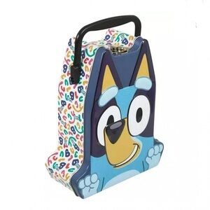 BLUEY Head Shaped Carry All Lunchbox colorful Character Lunch Box